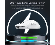 Attack Shark X6 Superlight PAW3395 Kailh czarna ze stacją ładującą 6972792470832 - 1349787 - zdjęcie 8